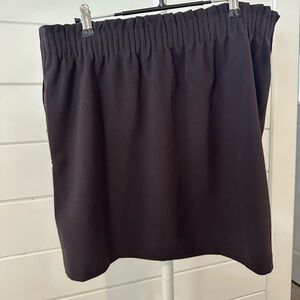 J. Crew Mercantile Sidewalk Skirt in black